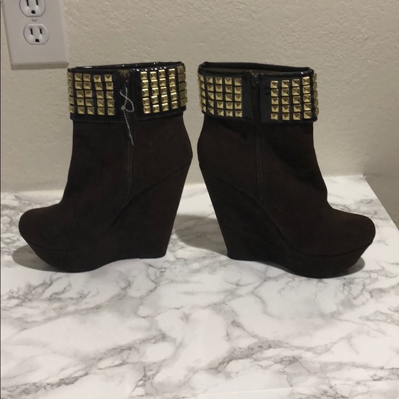 Dollhouse swagger wedges size 7.5 - Picture 4 of 8